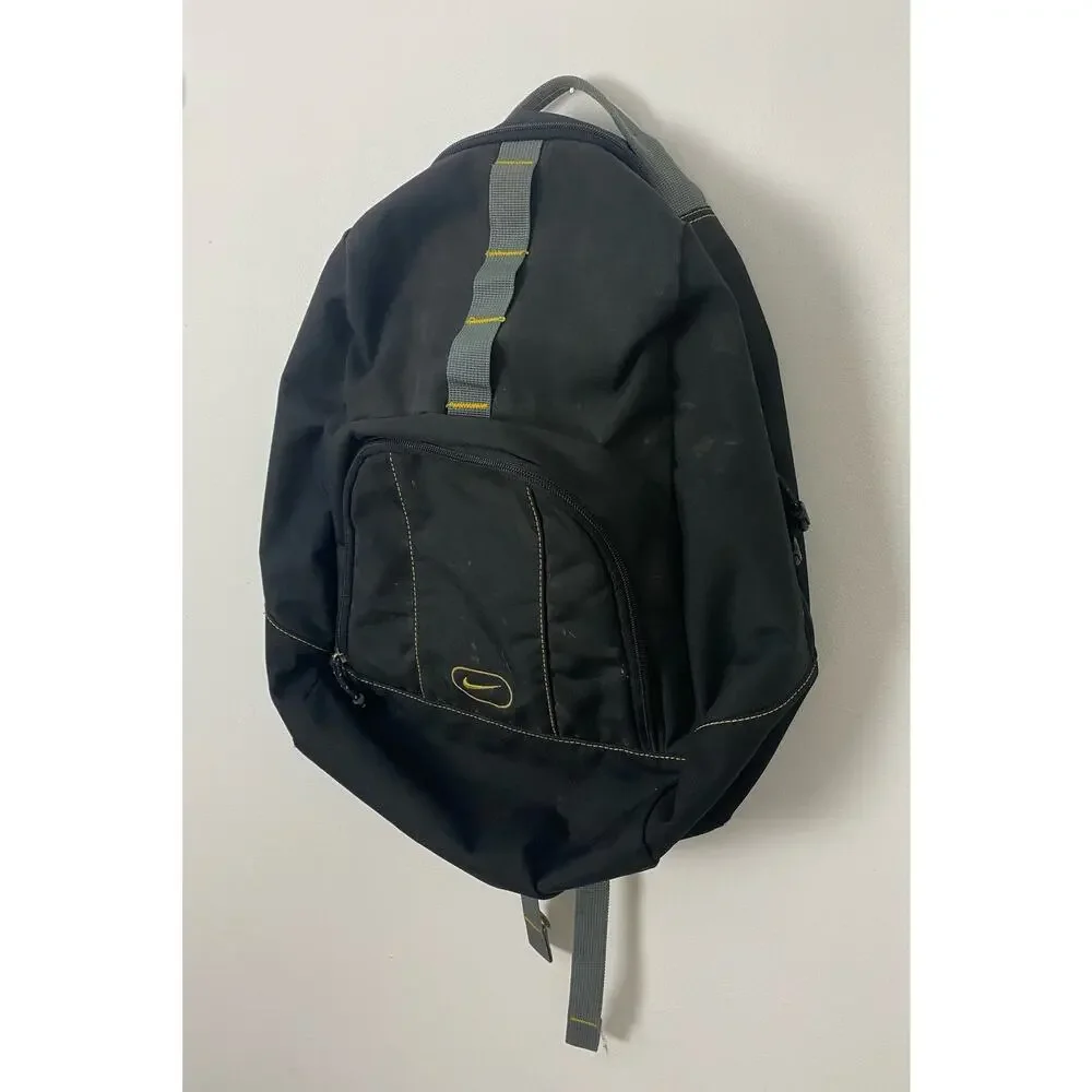 VTG Y2K Nike stitched logo graphic backpack bookbag